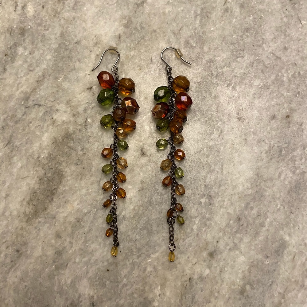 3/$15 Multi-color Dangly Earrings